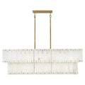 Alabaster Rancho 2 - Tier Linear Chandelier - Jecanoli