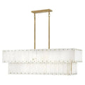Alabaster Rancho 2 - Tier Linear Chandelier - Jecanoli