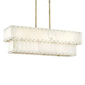 Alabaster Rancho 2 - Tier Linear Chandelier - Jecanoli