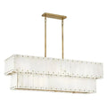 Alabaster Rancho 2 - Tier Linear Chandelier - Jecanoli