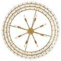 Alabaster Rancho 2 - Tier Round Chandelier (34.25