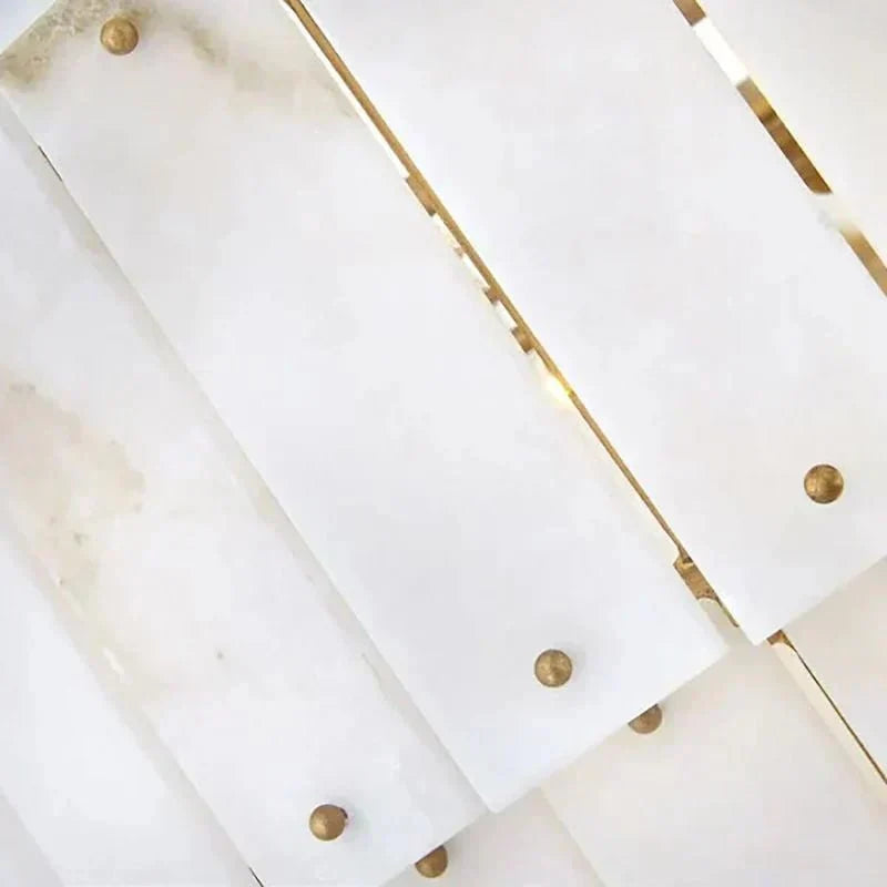 Alabaster Rancho 2 - Tier Round Chandelier (Middle) - Jecanoli