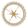 Alabaster Rancho 2 - Tier Round Chandelier (Middle) - Jecanoli