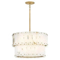 Alabaster Rancho 2 - Tier Round Chandelier (Middle) - Jecanoli