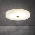 Alabaster Round Led Flushmount 11.8