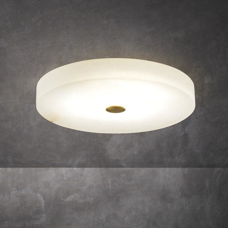 Alabaster Round Led Flushmount 11.8" 15.7" 19.7"-Flush Mount-Jecanoli