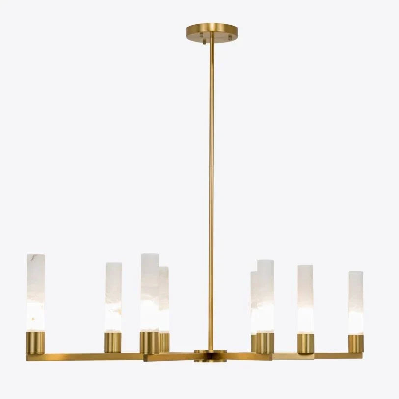 Alabaster Sputnik Sphere Chandelier