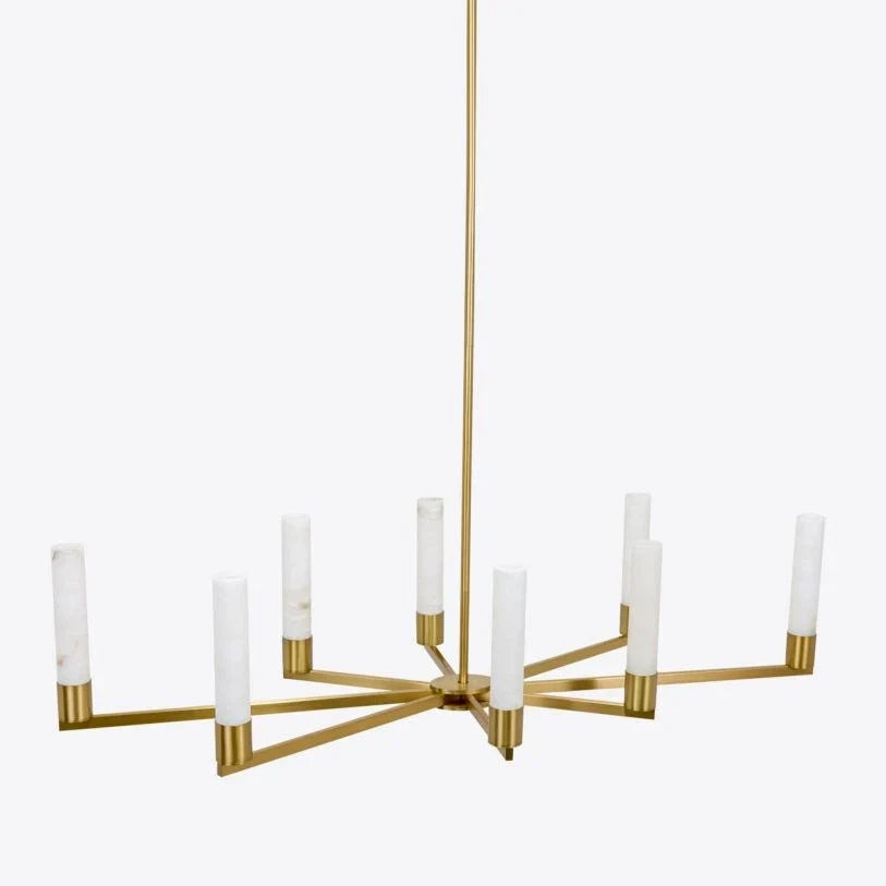 Alabaster Sputnik Sphere Chandelier