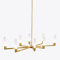 Alabaster Sputnik Sphere Chandelier