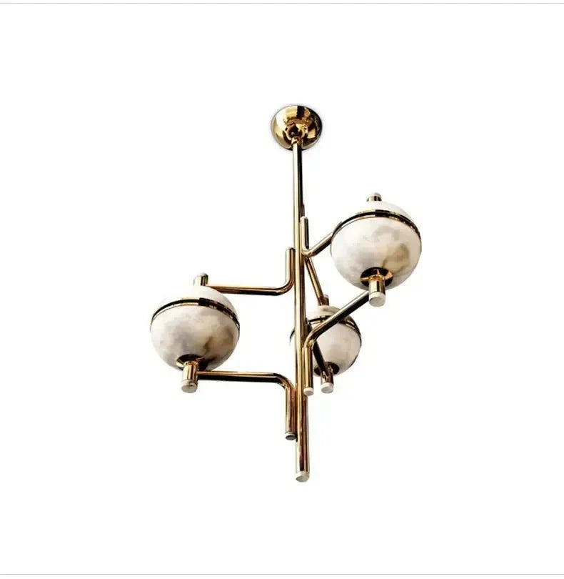 Alabaster Suspension Chandelier - Jecanoli