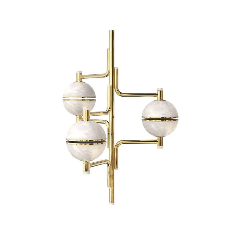 Alabaster Suspension Chandelier - Jecanoli