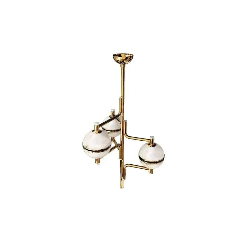 Alabaster Suspension Chandelier - Jecanoli