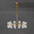 Alabaster Tiered Ring Chandelier - view 9