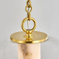 Alabaster Tube Glass Globe Pendant - Jecanoli