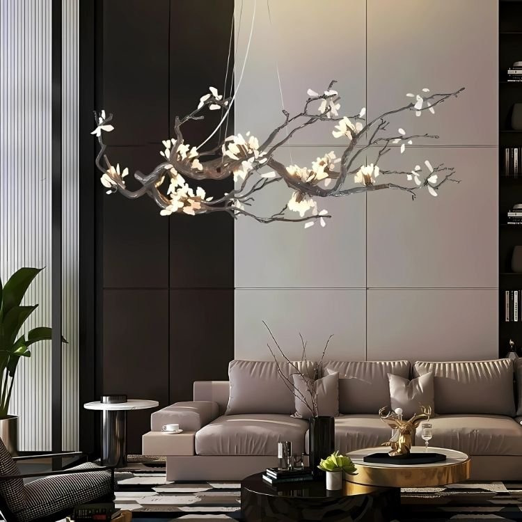 Alba Tree Branch Chandelier-Jecanoli
