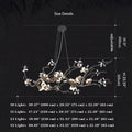 Alba Tree Branch Chandelier-Jecanoli