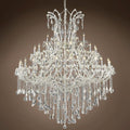 48 Lights Big Maria Theresa Chandelier 59X71 Inch Chrome Crystal Chandelier for Living Room-大吊灯-Jecanoli