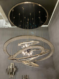 Aleron Crystal Ring Sputnik Chandelier - 47
