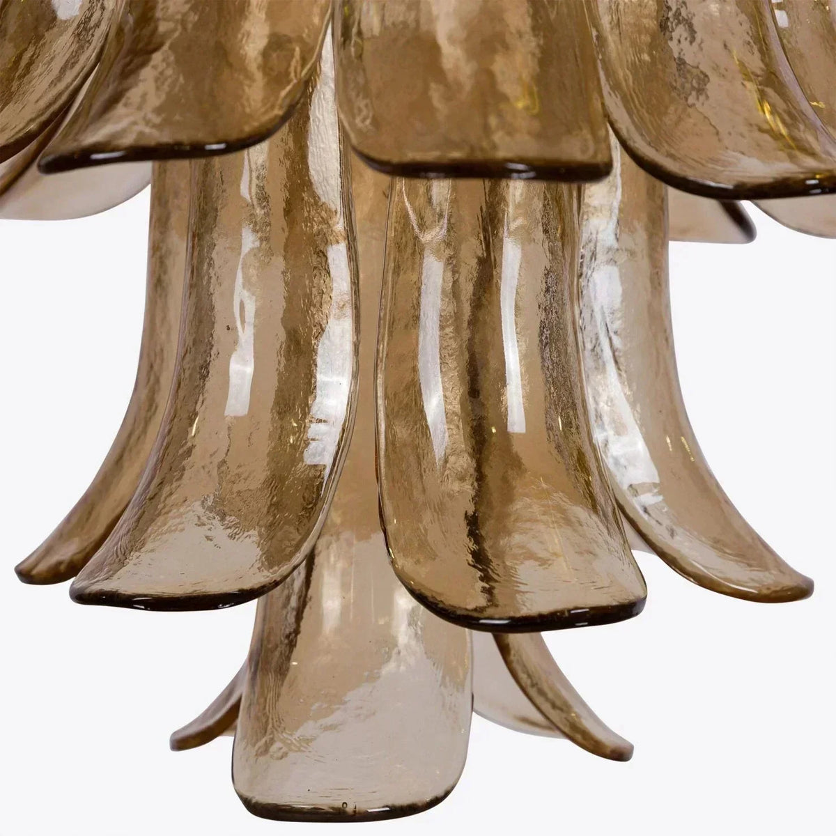 Amber Petalo Chandelier – 2 Sizes - Large 35.4"W - Manor Lights