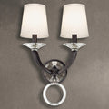 Amelina 2 Light 8.5 inch Heirloom Bronze Wall Sconce Wall Light