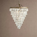 Anabelle Round Chandelier 17''23''H - 17''Jecanoli
