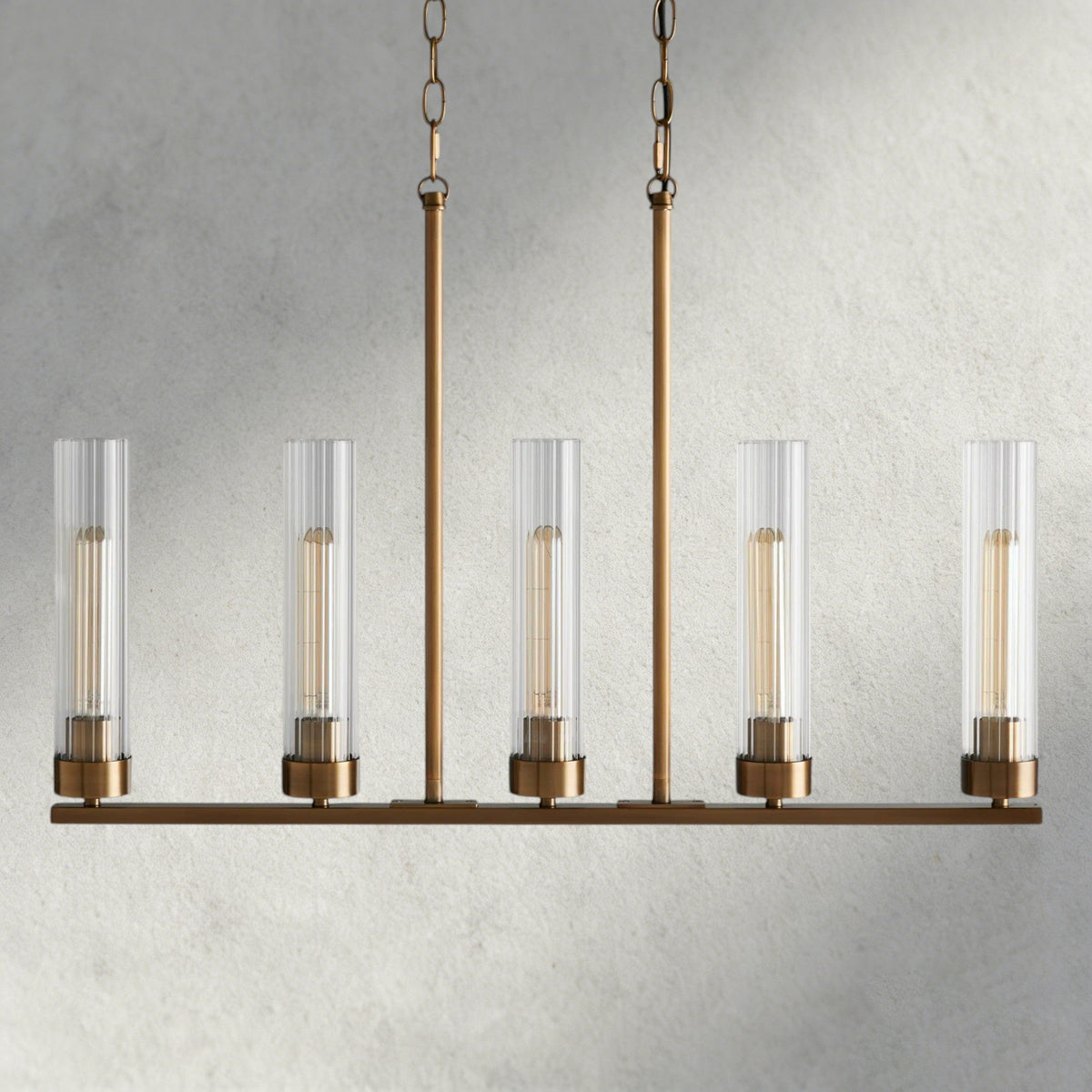 Andreas 5-Light Linear Chandelier