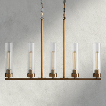Andreas 5-Light Linear Chandelier