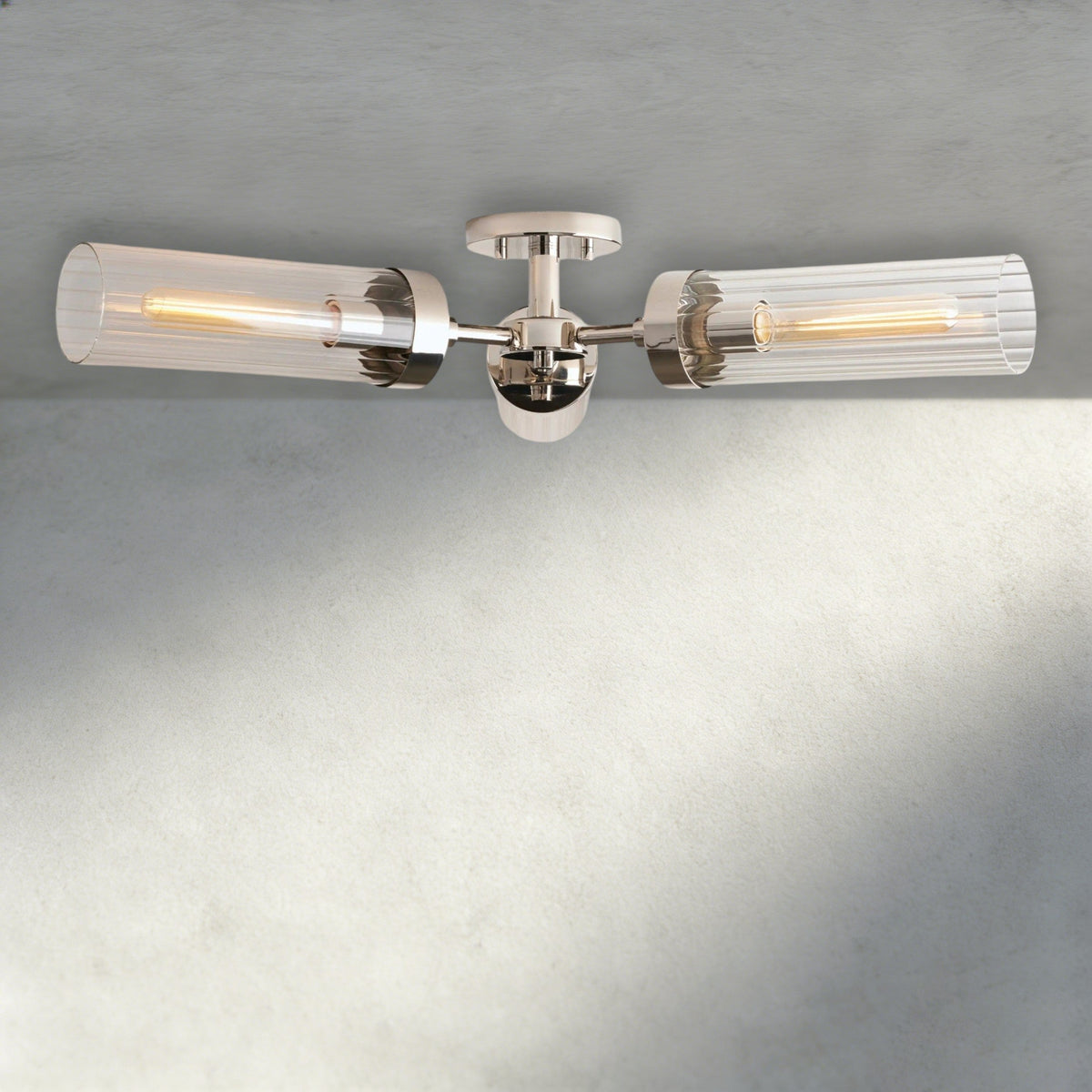 Nickle Andreas Flush Mount