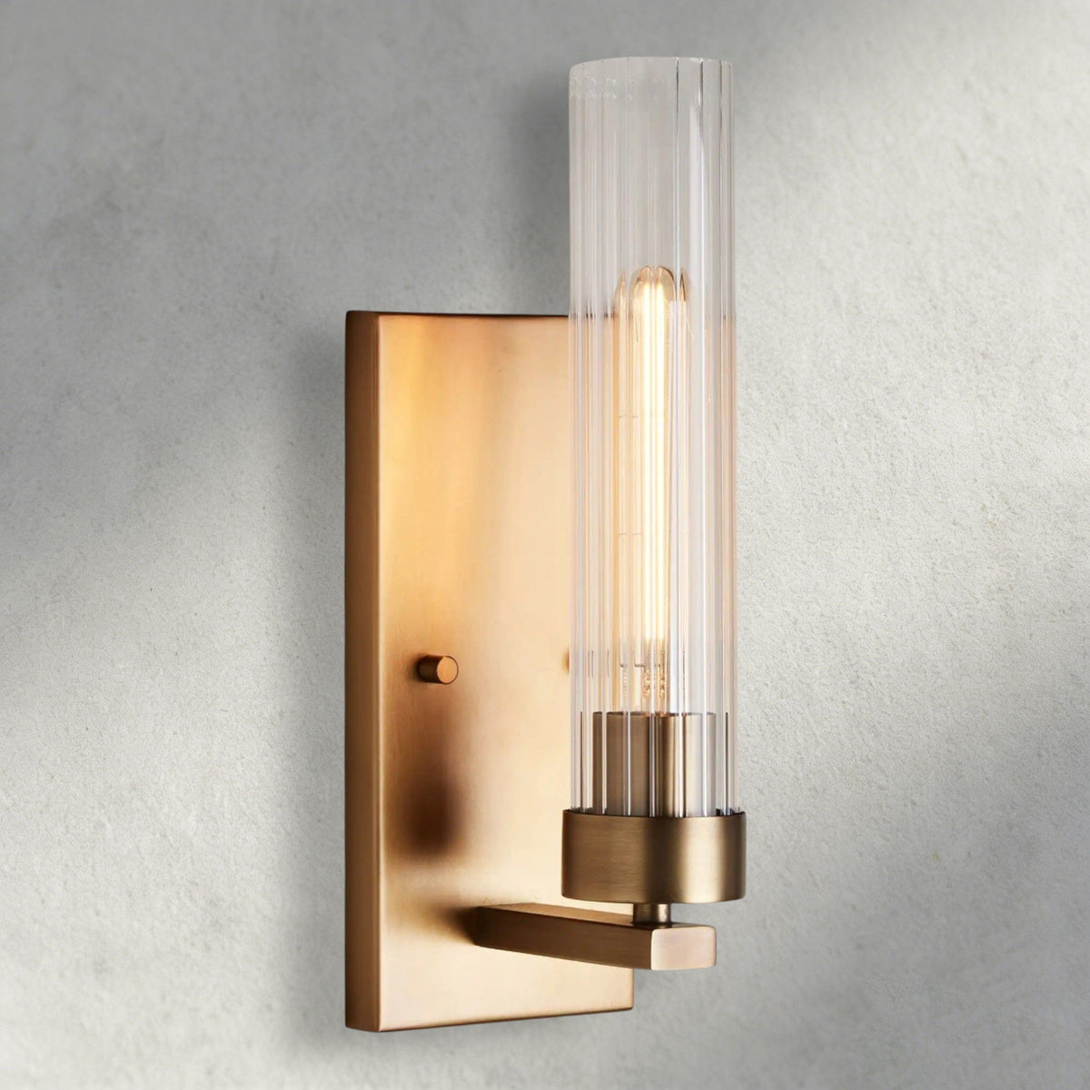 Brass Andreas Sconce