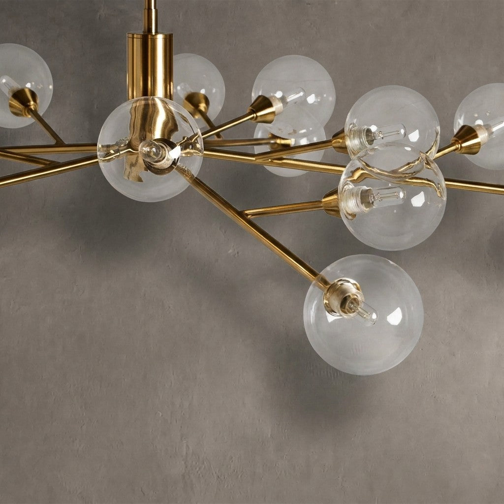 Apollo Round Chandelier 36"47"59"