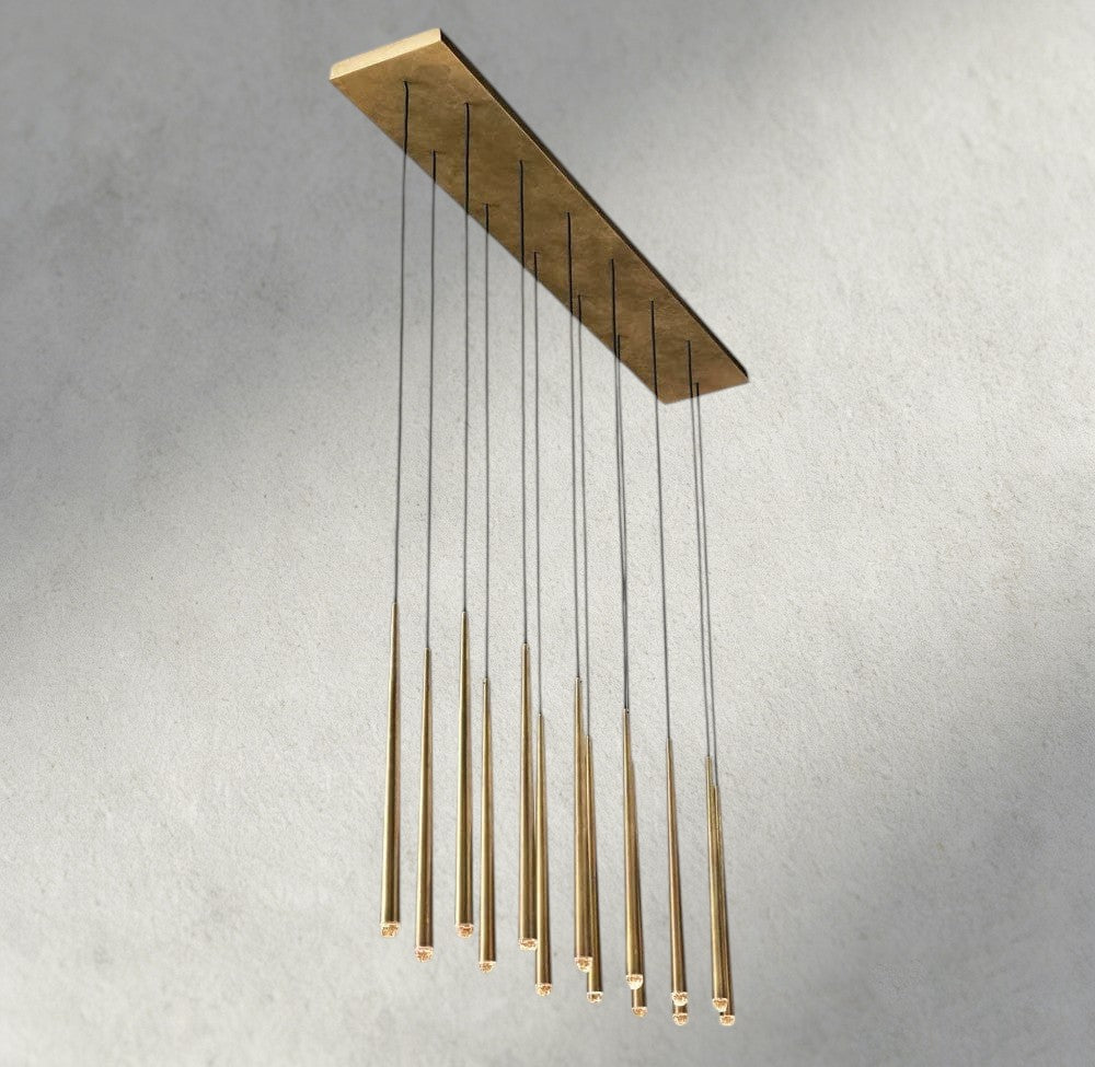 Aquitaine Linear Chandelier 72"-chandelier-Jecanoli