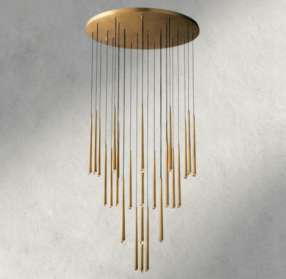Aquitaine Round Chandelier 18", 24", 30", 48"-chandelier-Jecanoli