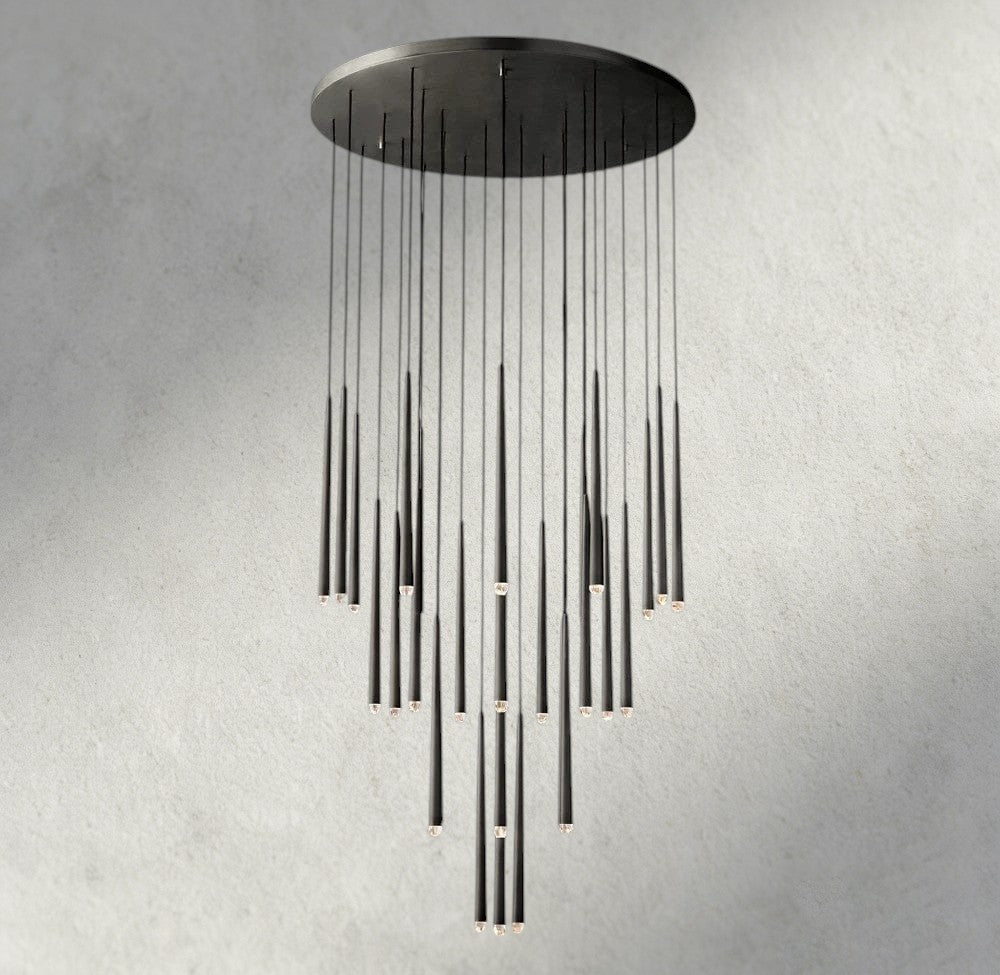 Aquitaine Round Chandelier 18", 24", 30", 48"-chandelier-Jecanoli