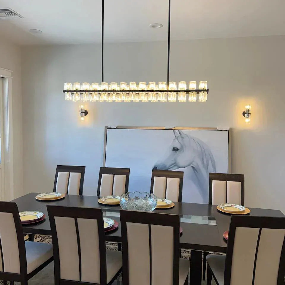 Auraline Rectangular Chandelier
