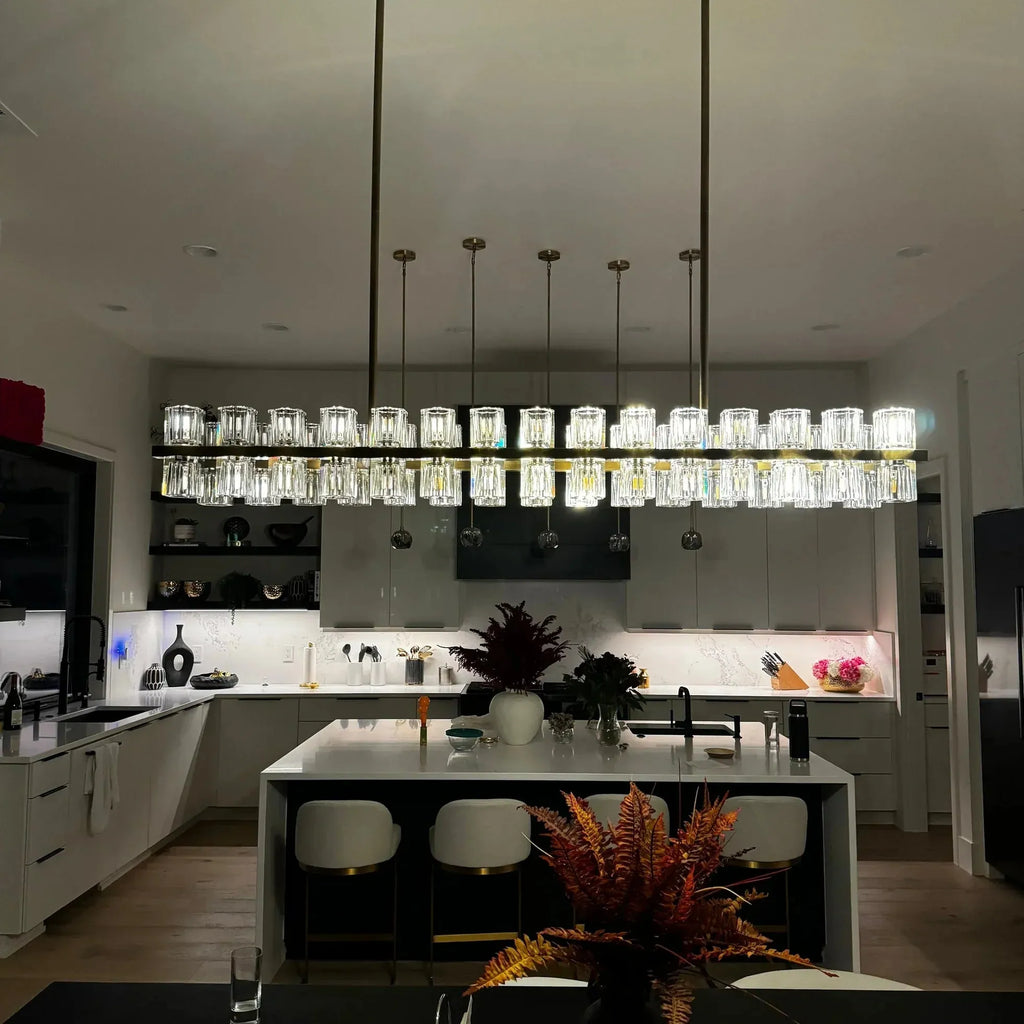 Auraline Rectangular Chandelier