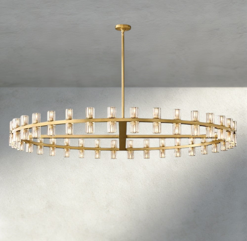 Arcachon LED Round Chandelier 36", 48", 60"-chandelier-Jecanoli