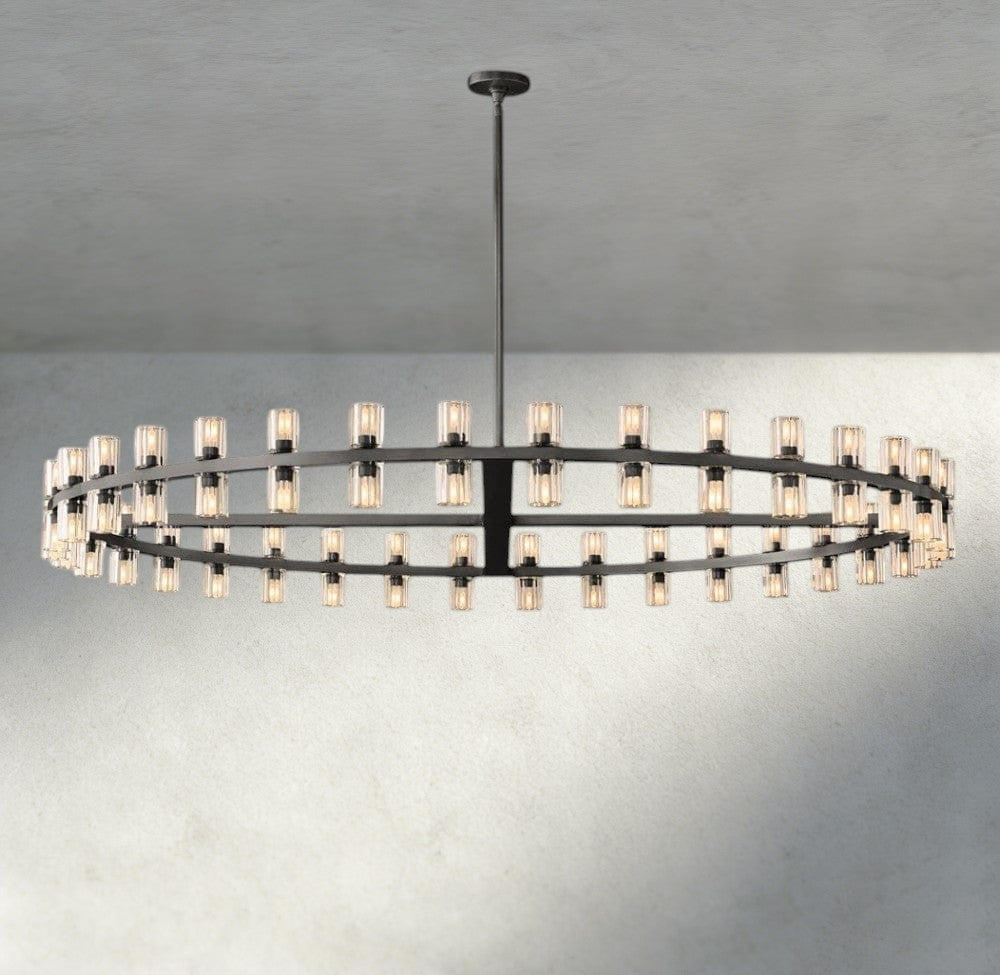 Arcachon LED Round Chandelier 36", 48", 60"-chandelier-Jecanoli