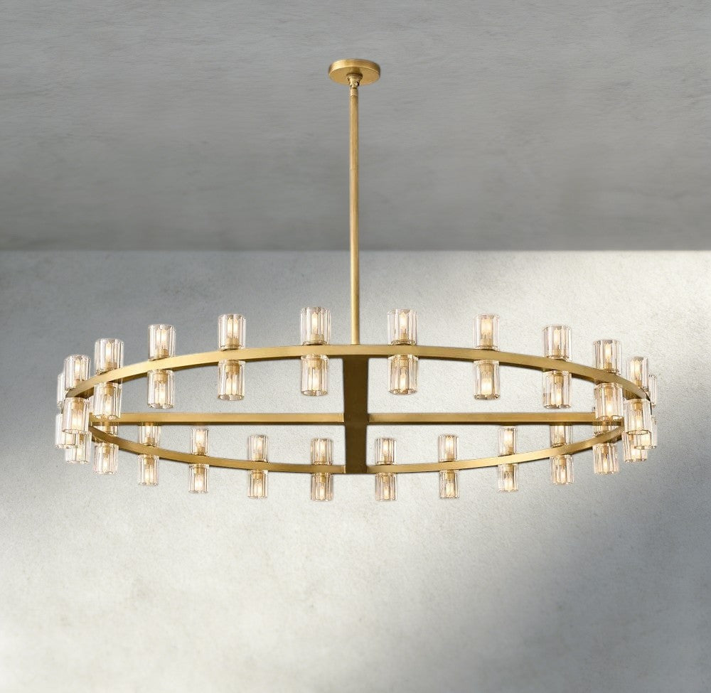 Arcachon LED Round Chandelier 36", 48", 60"-chandelier-Jecanoli