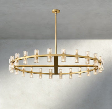 Arcachon LED Round Chandelier 36", 48", 60"-chandelier-Jecanoli