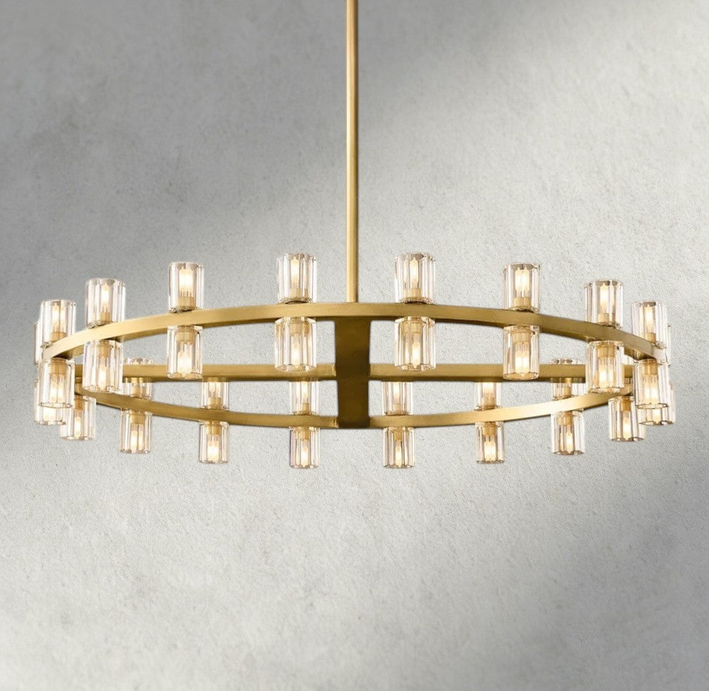 Arcachon LED Round Chandelier 36", 48", 60"-chandelier-Jecanoli