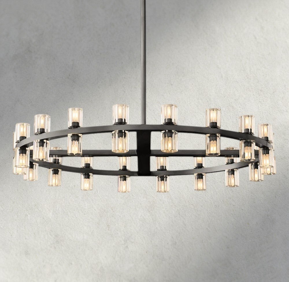 Arcachon LED Round Chandelier 36", 48", 60"-chandelier-Jecanoli
