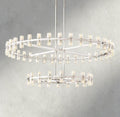 Arcachon LED Round Two-Tier Chandelier 60
