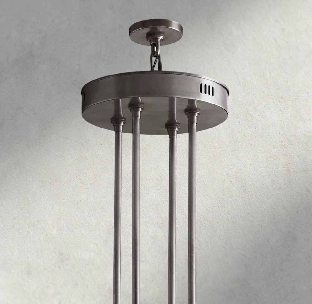 Arcachon LED Round Two-Tier Chandelier 60"-chandelier-Jecanoli