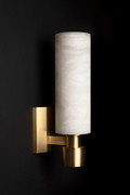 Ashton Alabaster Wall Sconce-Wall Sconce-Jecanoli