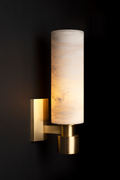 Ashton Alabaster Wall Sconce-Wall Sconce-Jecanoli