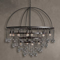 Aubrey Modern Crystal Ball 4 Tier Chandelier