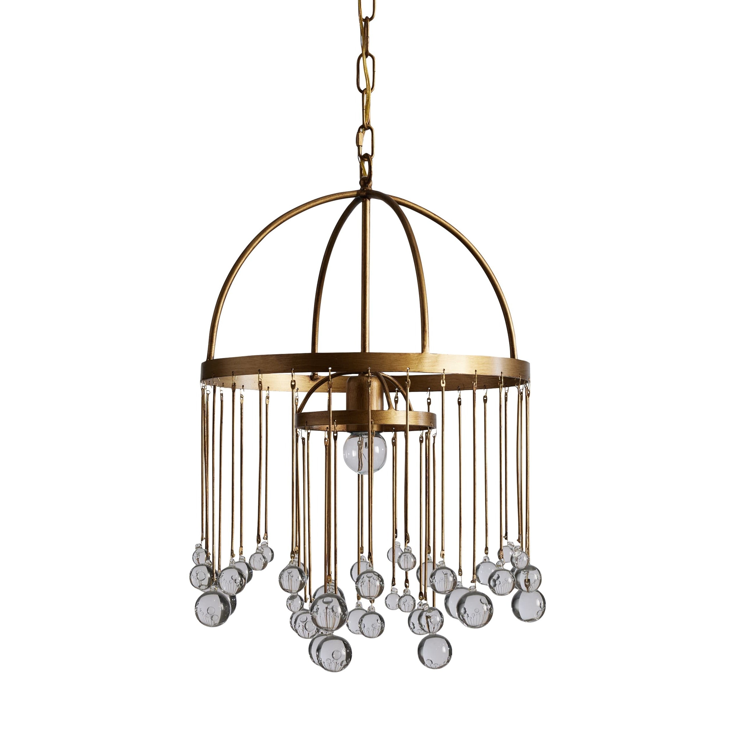 Aubrey Modern Crystal Ball Pendant Light