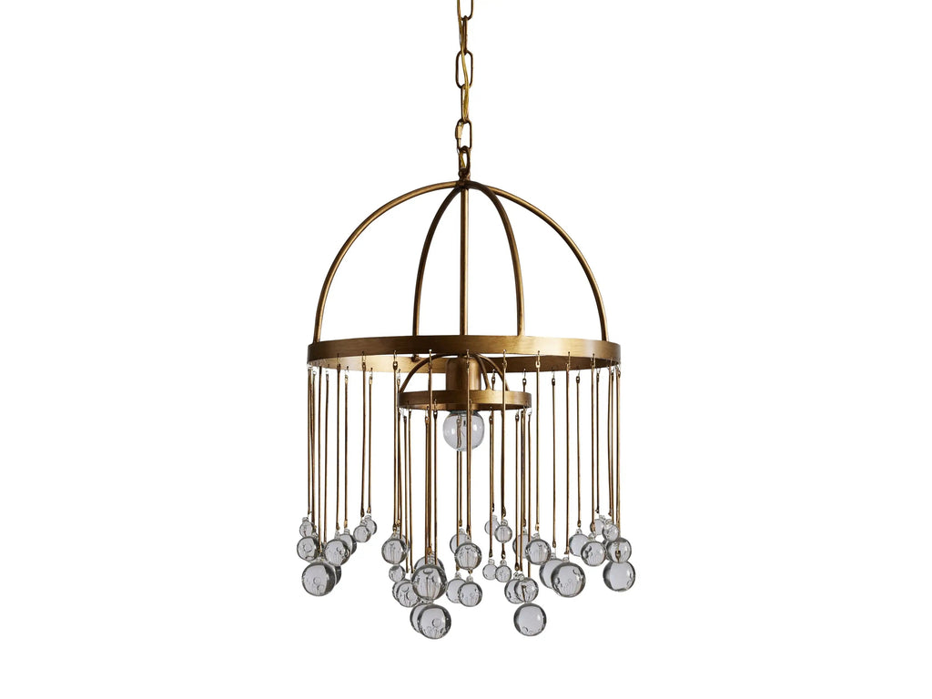 Aubrey Modern Crystal Ball Pendant Light
