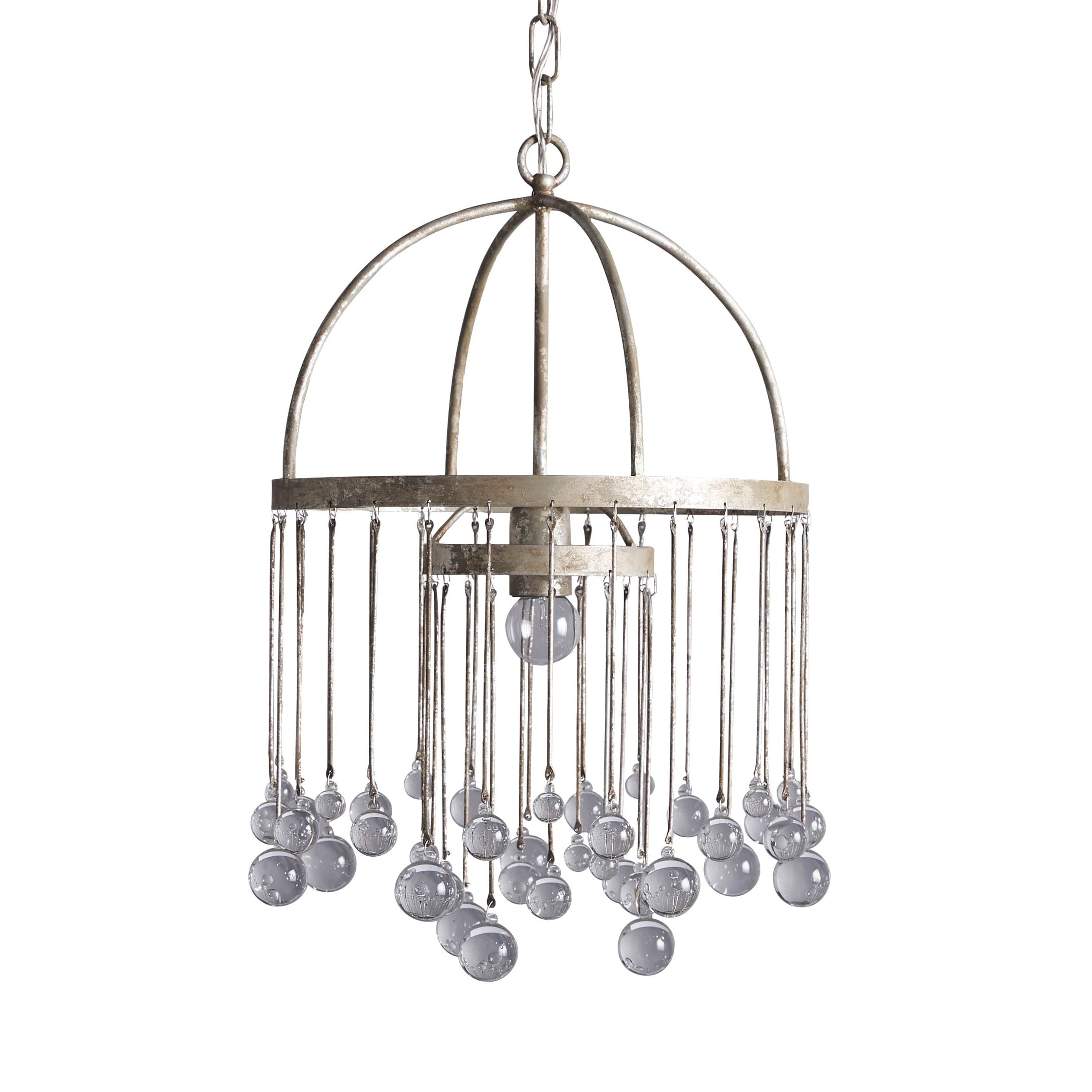 Aubrey Modern Crystal Ball Pendant Light
