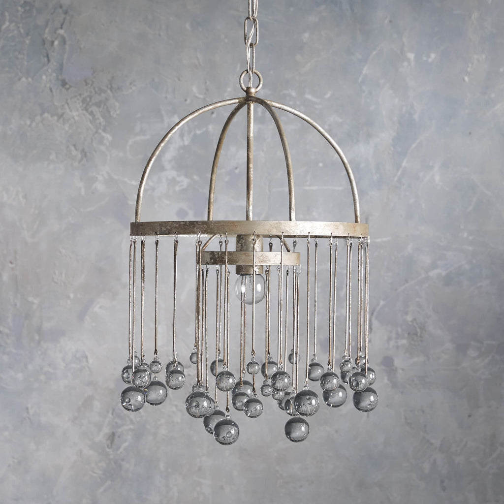 Aubrey Modern Crystal Ball Pendant Light